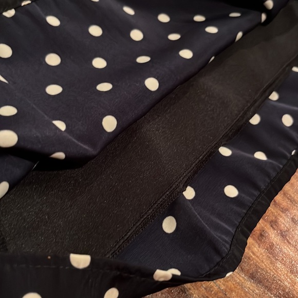 NWOT medium black and tan mini skirt - Picture 4 of 8